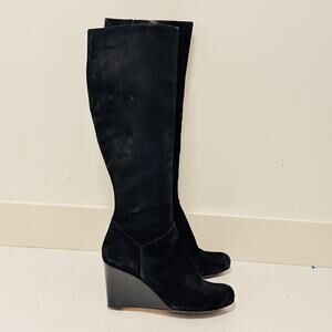Cole Haan Black Heeled Boots